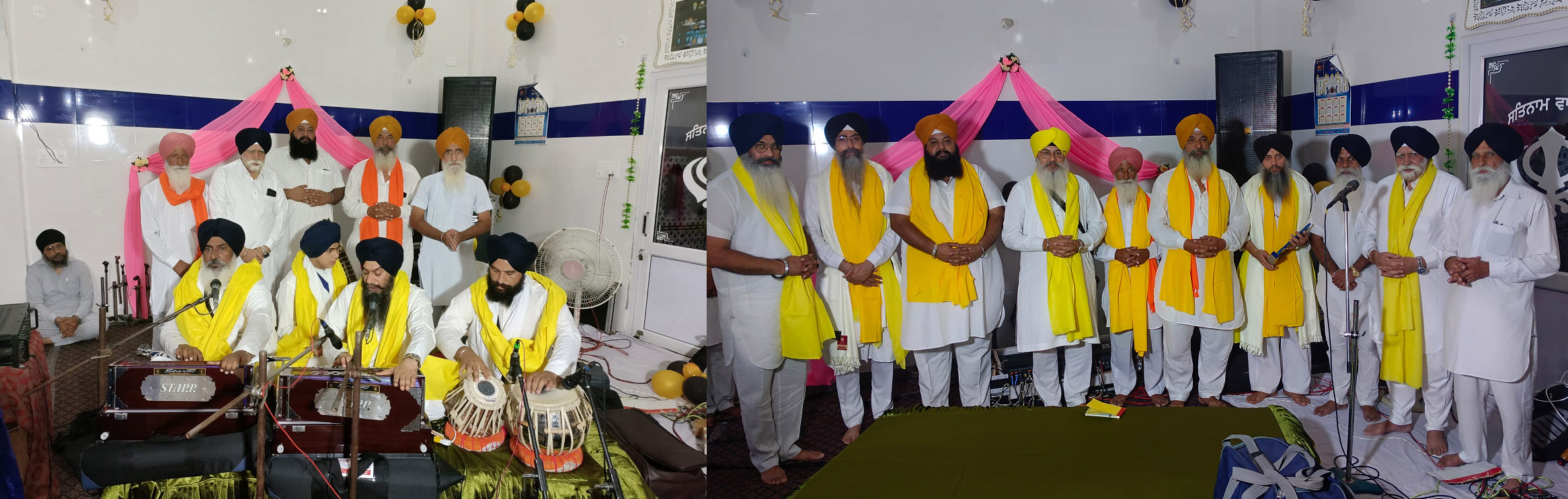 Eleventh Gurmat Samagam organized with great pomp at Gurdwara Nanak Mata Rahon.
